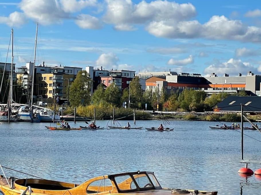 Porvoon Helmi Viehattava Asunto Joen Rannassa エクステリア 写真